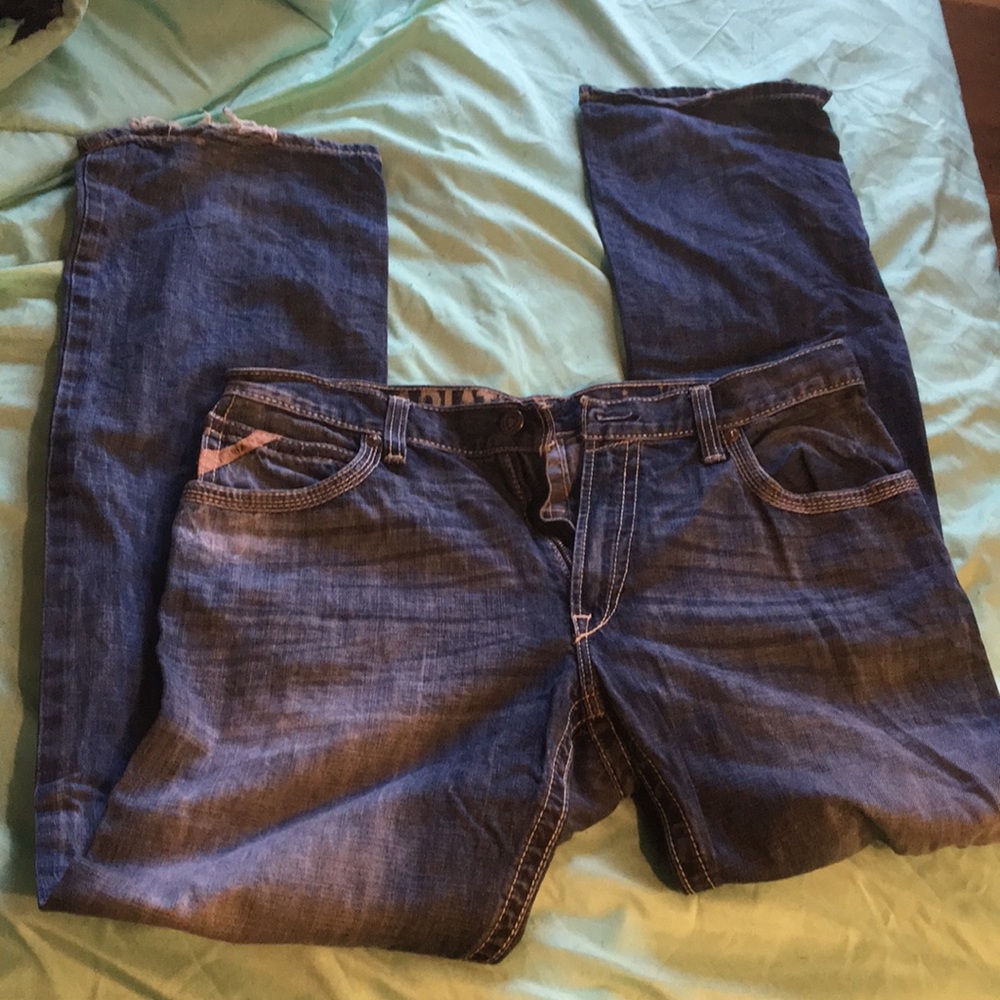 Ariat Jeans 34/36 Low Rise Boot Cut
